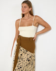 Proenza Schouler Asymmetric Belted Midi Skirt
