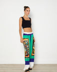 Christopher Esber Bandana Print Silk Pants
