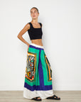 Christopher Esber Bandana Print Silk Pants