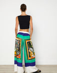 Christopher Esber Bandana Print Silk Pants