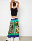 Christopher Esber Bandana Print Silk Pants