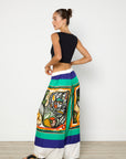 Christopher Esber Bandana Print Silk Pants