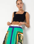 Christopher Esber Bandana Print Silk Pants