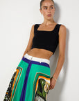 Christopher Esber Bandana Print Silk Pants
