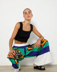 Christopher Esber Bandana Print Silk Pants