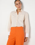 Courreges Pantalon in Orange