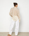Hyde & Stone Bone Striped Shirt