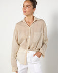 Hyde & Stone Bone Striped Shirt