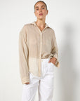 Hyde & Stone Bone Striped Shirt