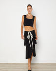 Christopher Esber White Cord Skirt