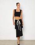 Christopher Esber White Cord Skirt