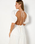 SIR. Lorena Tiered Midi Dress