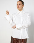 Avenue The Label Franca White Shirt