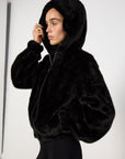 Helmut Lang Faux Fur Jacket