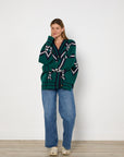 BLANCA Unisex Wool Oversized Cardigan