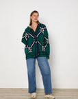 BLANCA Unisex Wool Oversized Cardigan