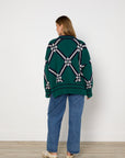 BLANCA Unisex Wool Oversized Cardigan