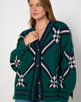 BLANCA Unisex Wool Oversized Cardigan