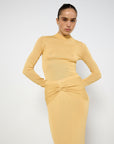 Auteur Golden Quinn Skirt and Top Set Size XS Brand New With Tags