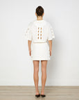 Shona Joy Birdie Scallop Top and Mini Skirt