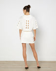 Shona Joy Birdie Scallop Top and Mini Skirt