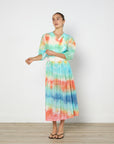 Luuda Tie Dye Midi Dress