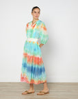Luuda Tie Dye Midi Dress