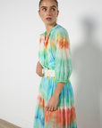 Luuda Tie Dye Midi Dress