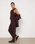 SIR. Three Piece Pinstripe Suit