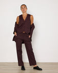 SIR. Three Piece Pinstripe Suit