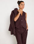 SIR. Three Piece Pinstripe Suit