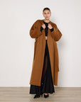 ArtClub Deshi Coat in Burnt Caramel