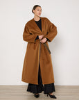 ArtClub Deshi Coat in Burnt Caramel