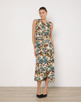 Ulla Johnson Tropical Print Midi Dress