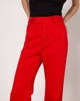 Proenza Schouler Hot Red Flares