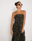 Matteau Bias Column Dress