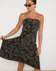 Matteau Bias Column Dress