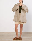 The Frankie Shop Gelso Oversized Blazer Size 10 Excellent Pre-Loved Condition