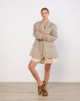 The Frankie Shop Gelso Oversized Blazer Size 10 Excellent Pre-Loved Condition