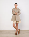 The Frankie Shop Gelso Oversized Blazer Size 10 Excellent Pre-Loved Condition