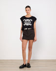 Celine Crop Tee