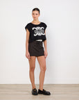 Celine Crop Tee