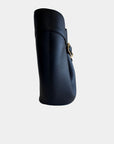 Liffner Buckled Leather Bucket Bag