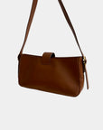 Rylan Baguette Bag in Cognac