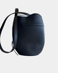 Liffner Buckled Leather Bucket Bag