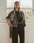 A Emery Ames Jacket in Carbon