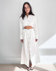 SIR. Ilkin Deconstructed Shirt Dress