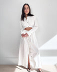 SIR. Ilkin Deconstructed Shirt Dress