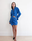 SIR. Spoerri Sculpted Blazer & Skirt Set