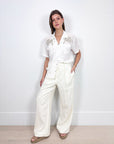 Oroton High Waist Pleat Pant